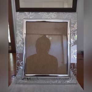 NEW Lenox Silver Peony picture frame 8 x 10